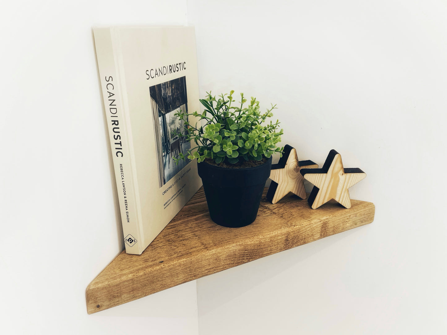 Corner Display Shelf