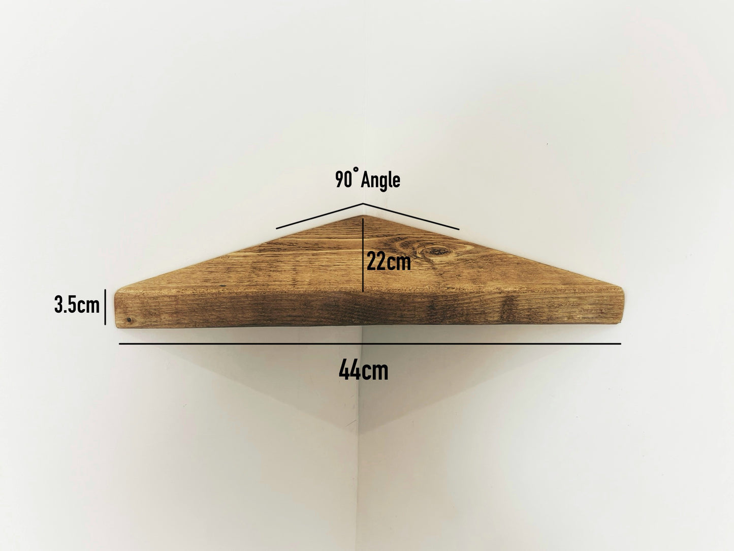Corner Display Shelf