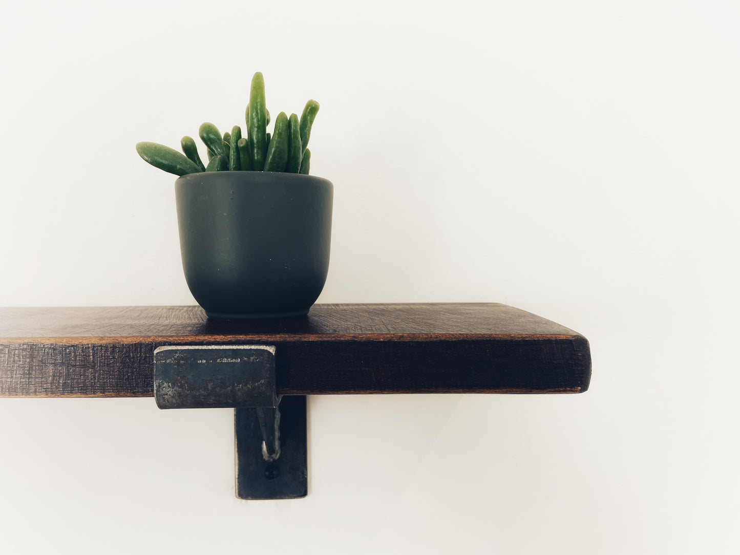 Industrial Farmhouse Chunky Rustic Wooden Shelving