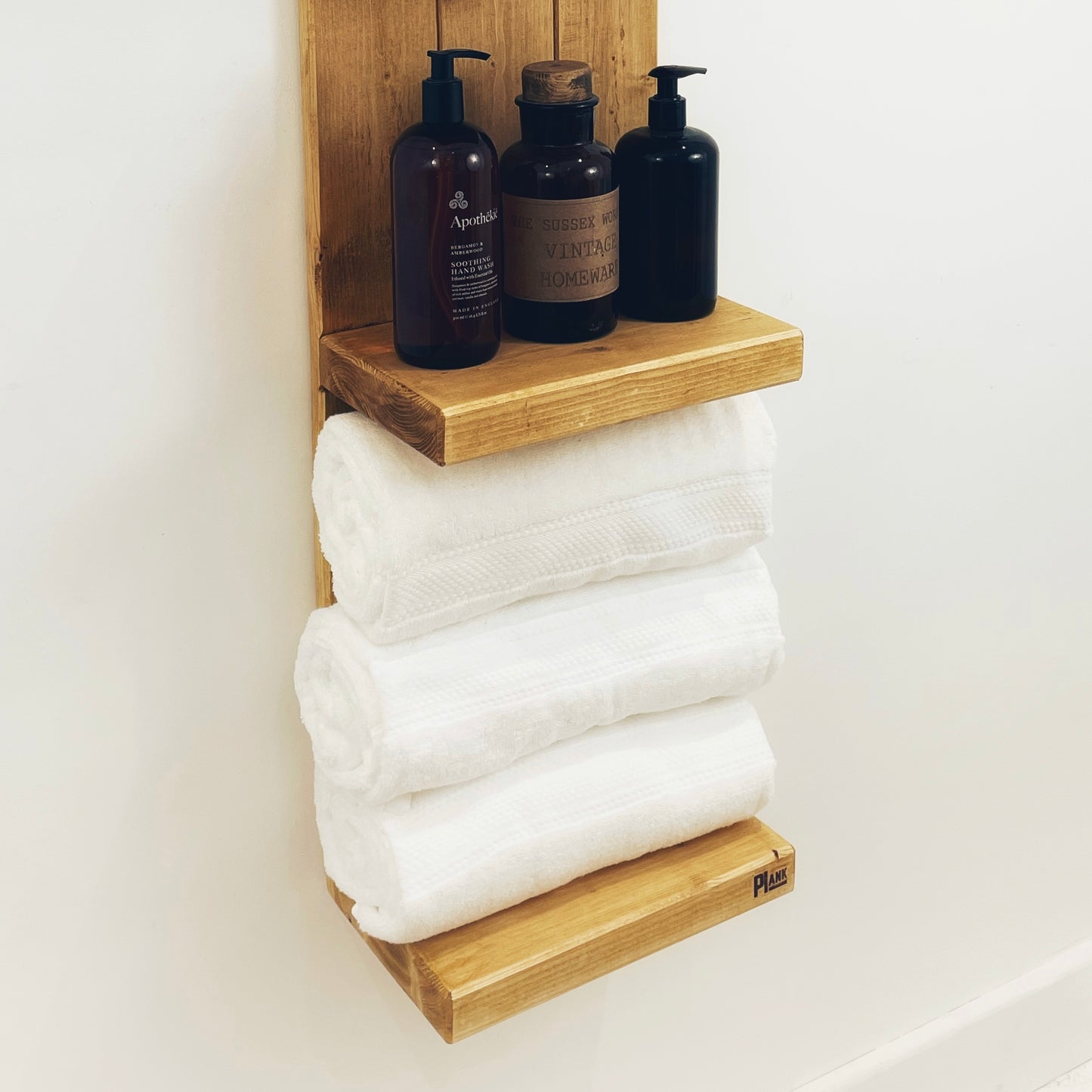 Towel & Toiletry Holder