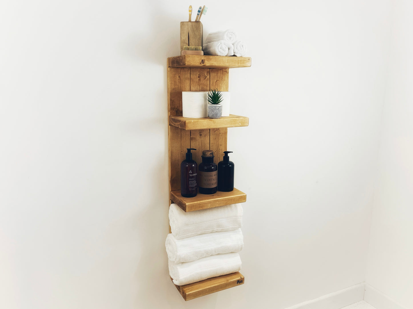 Towel & Toiletry Holder