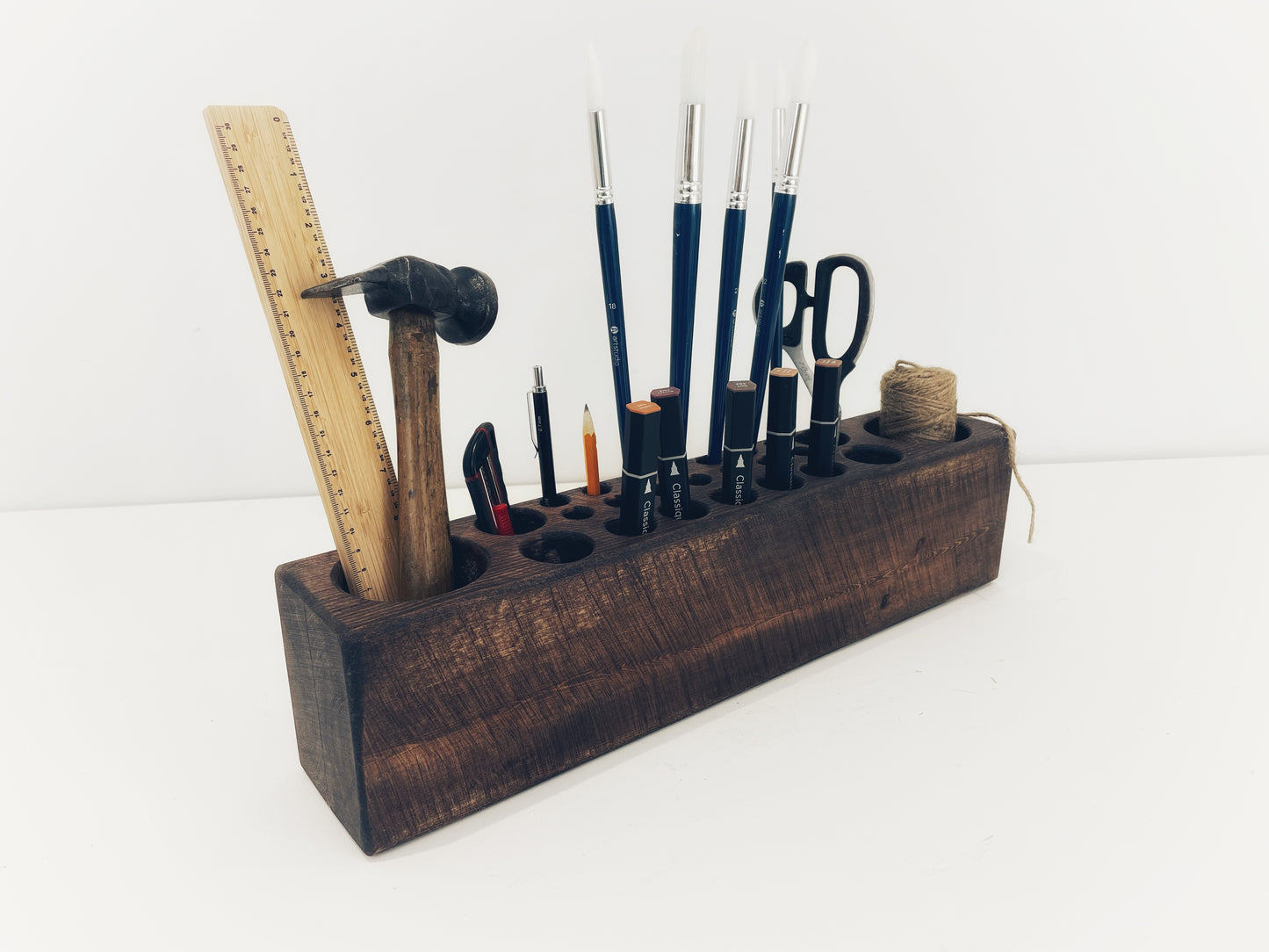 Wooden Desk Caddy