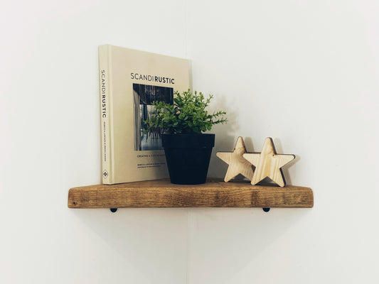 Corner Display Shelf