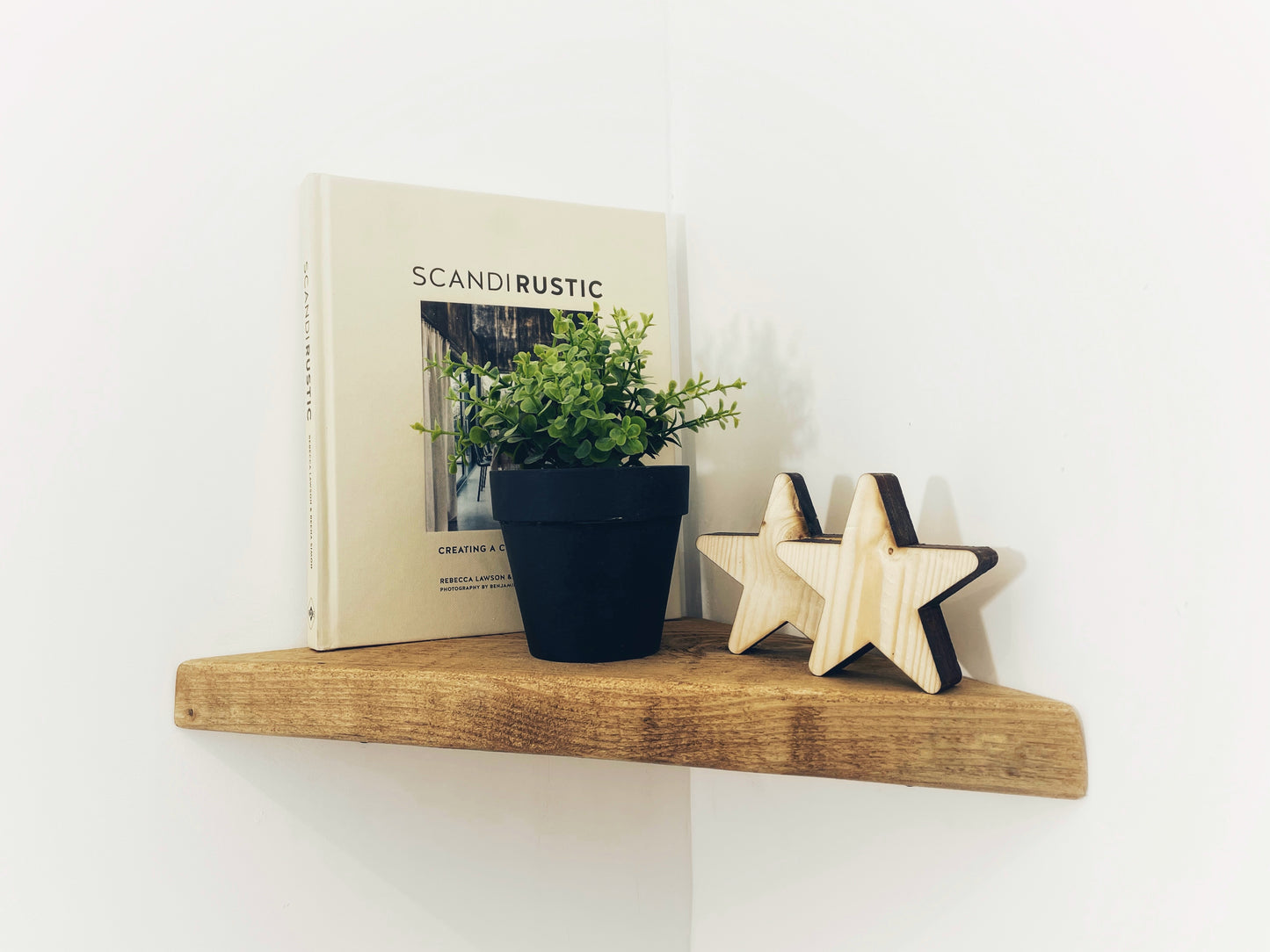 Corner Display Shelf