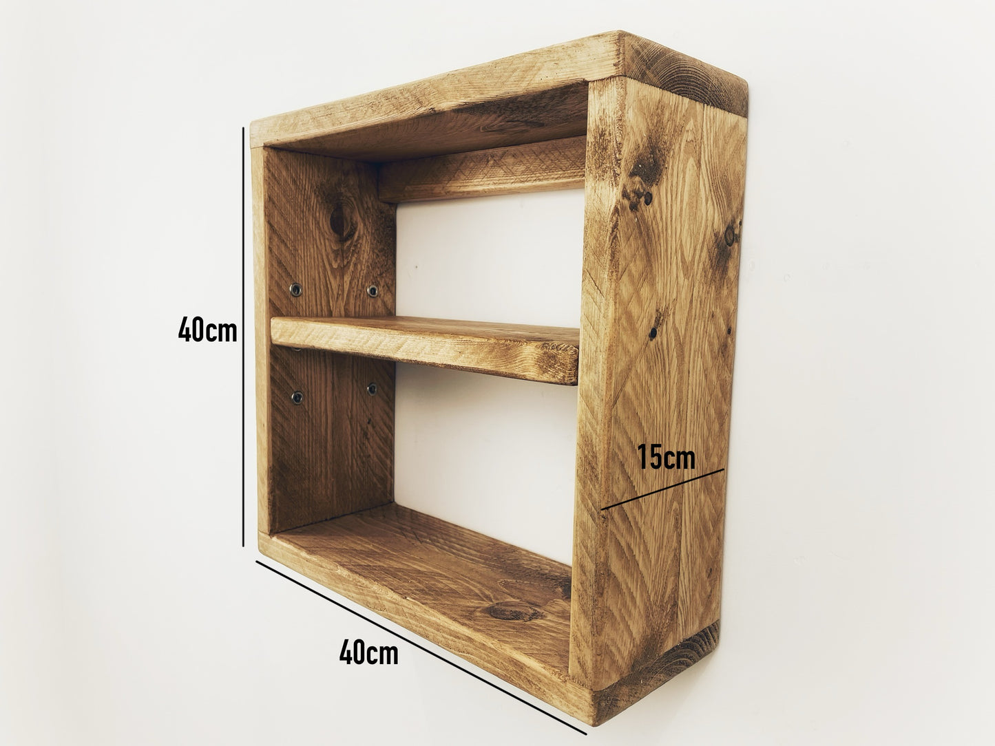 Box Shelf with Adjustable Ledge