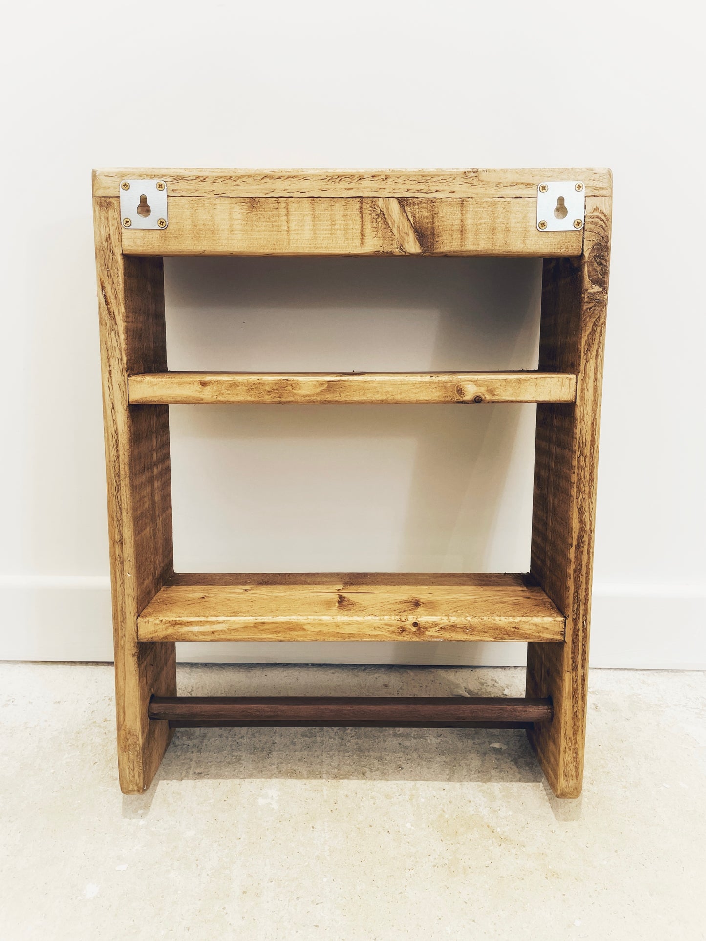 Kitchen Shelving Unit With Double Towel Rail