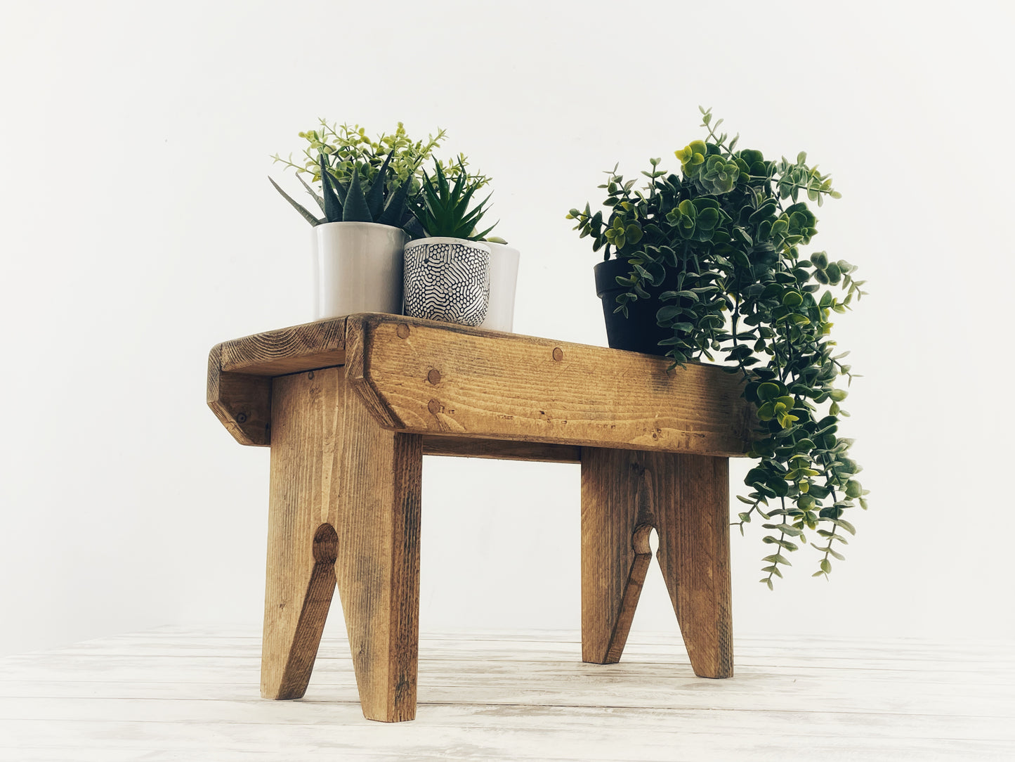 Rustic "Creepie' Stool