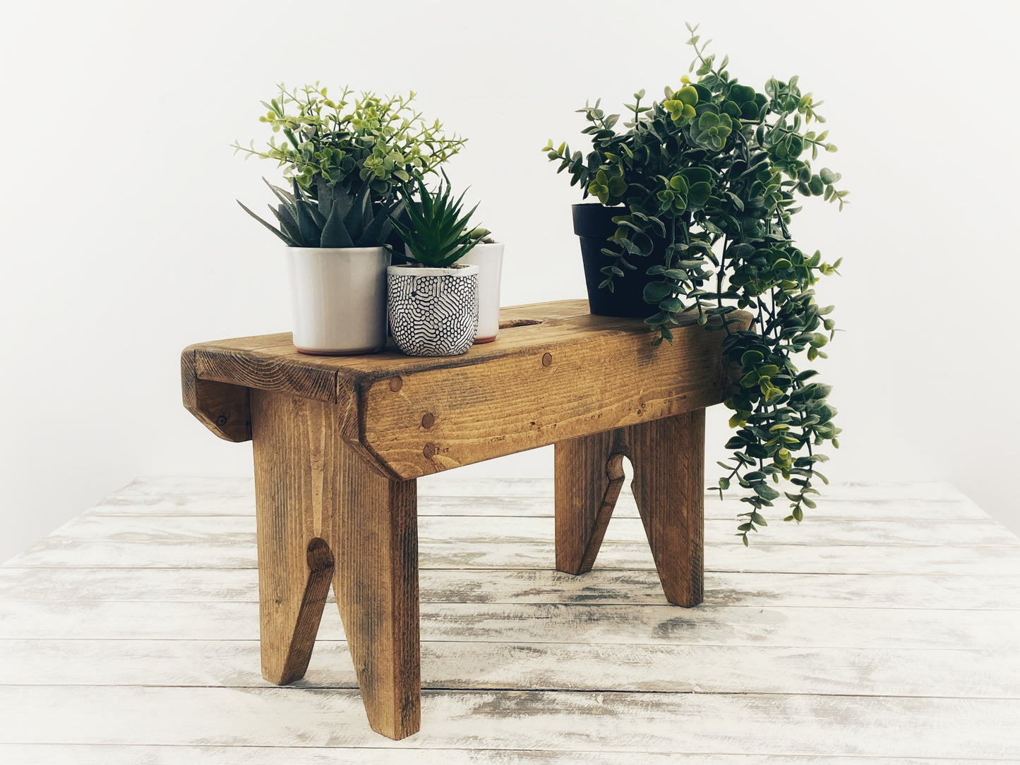 Rustic "Creepie' Stool
