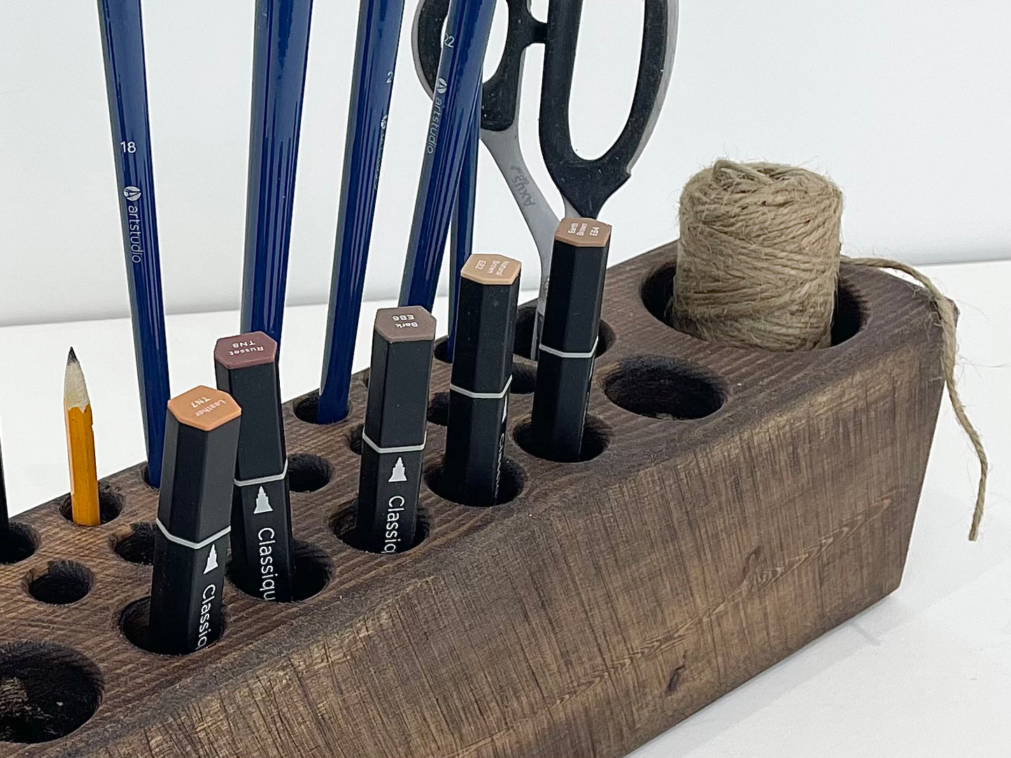 Wooden Desk Caddy