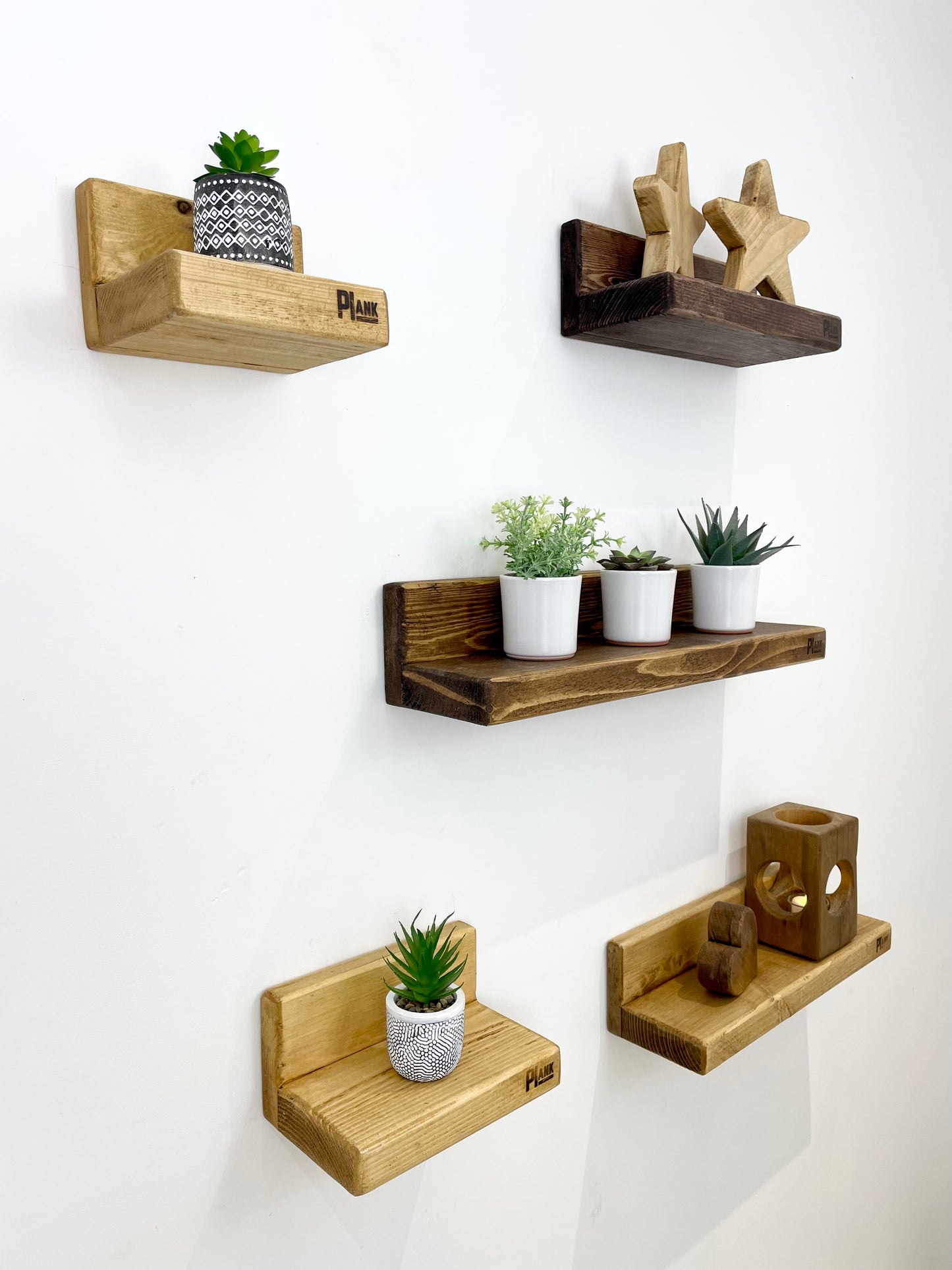 Narrow Display Shelf