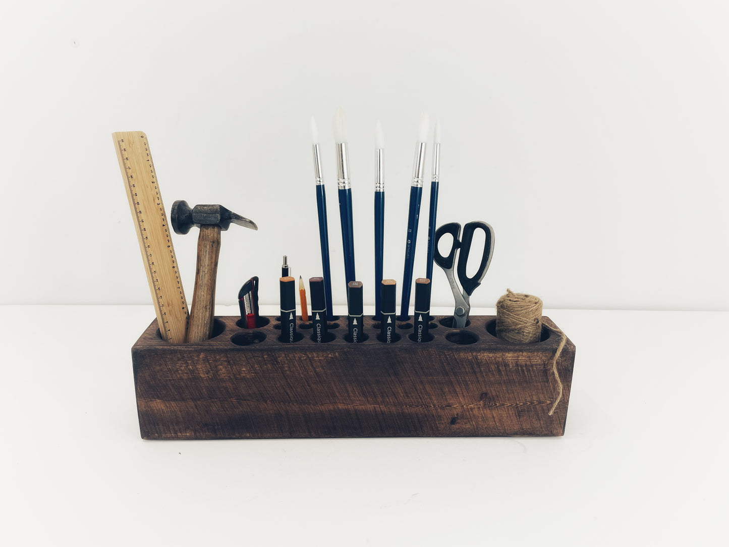 Wooden Desk Caddy