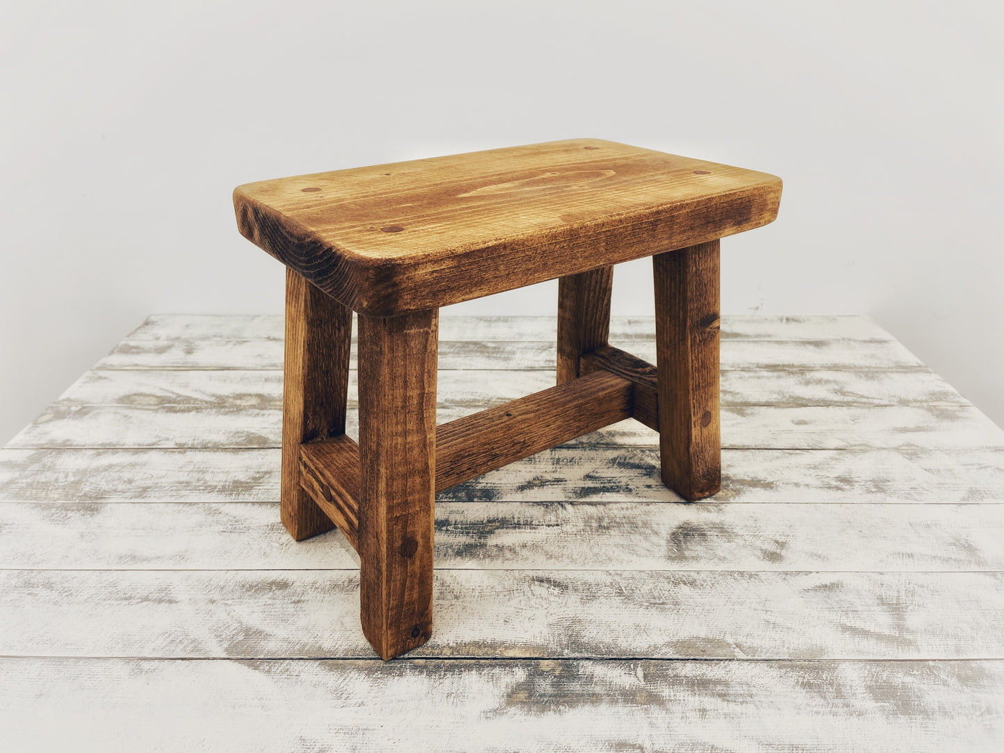 Rustic Wooden Stool