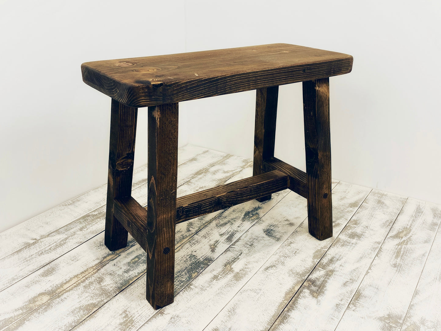 Rustic Wooden Stool