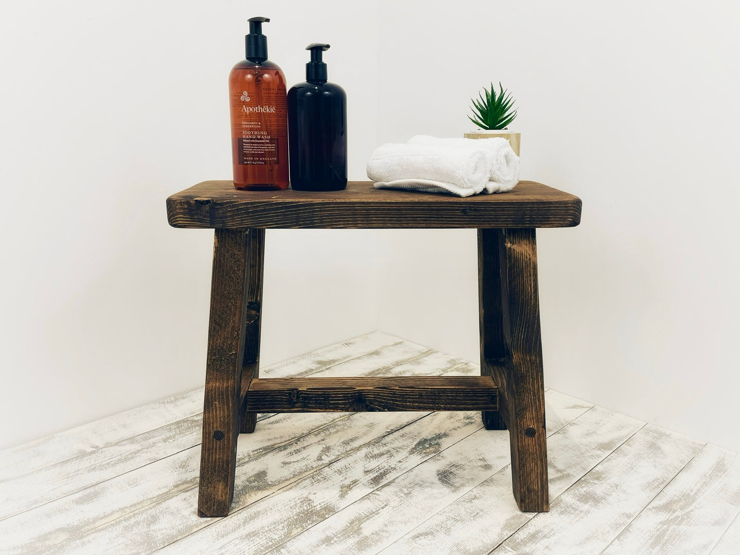 Rustic Wooden Stool