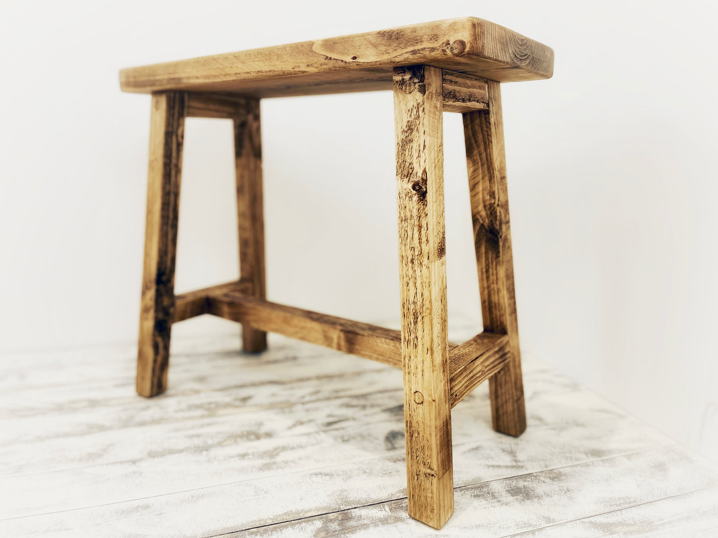 Rustic Wooden Stool