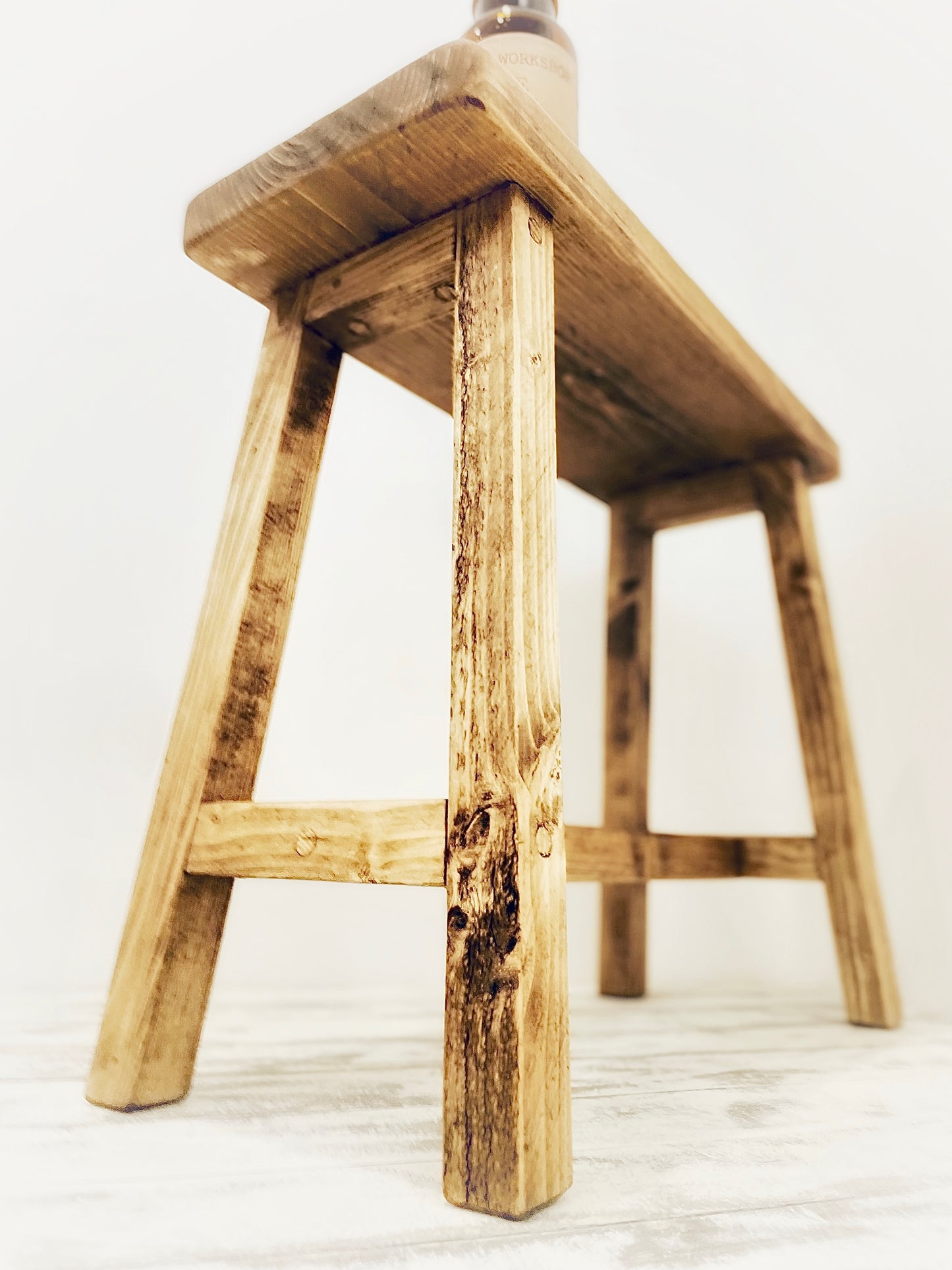 Rustic Wooden Stool