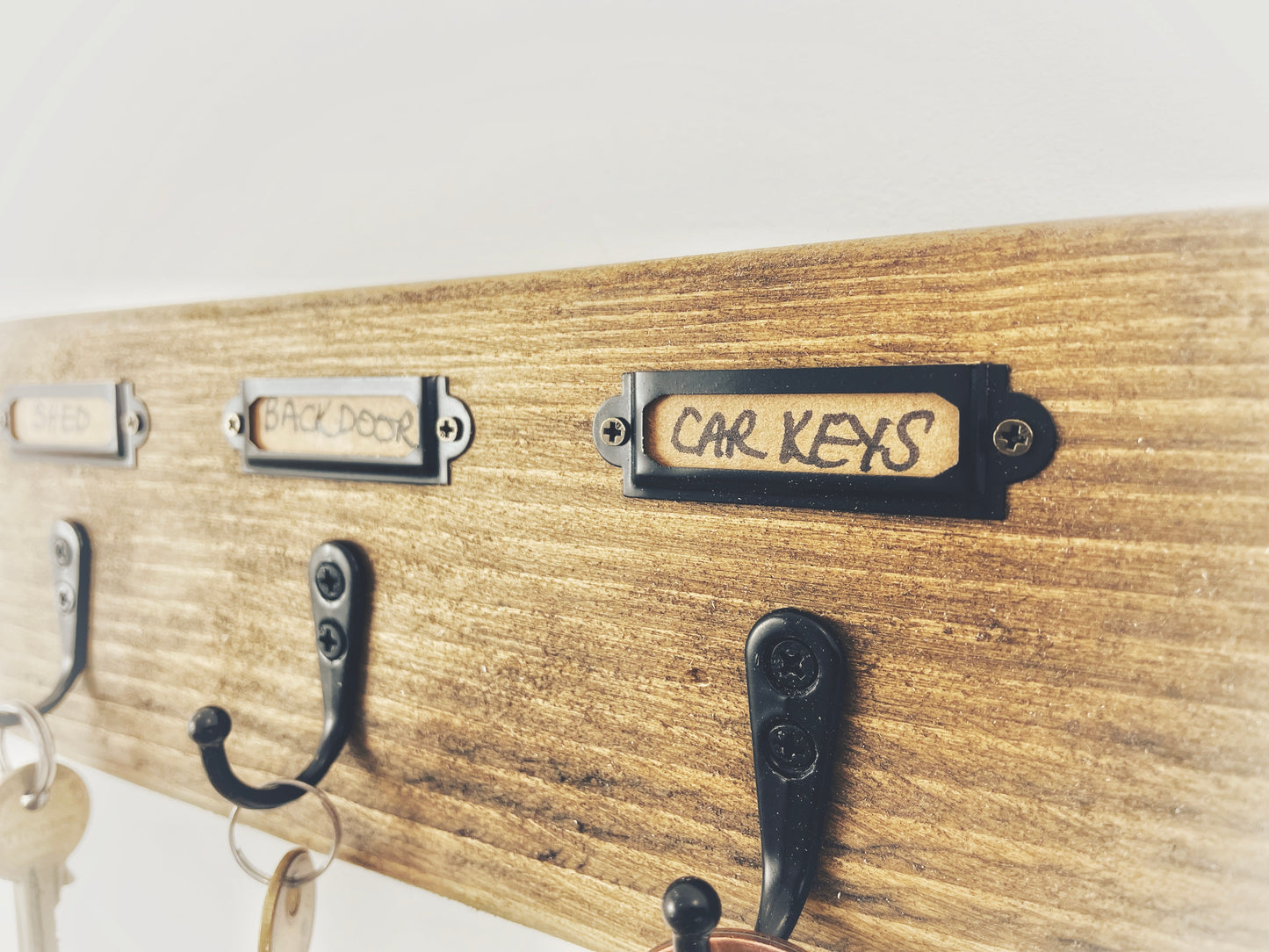 Key Rack with Labels