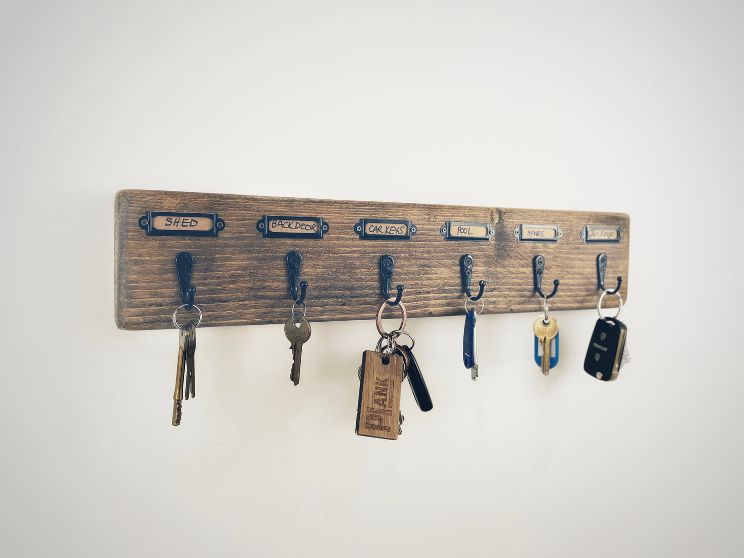 Key Rack with Labels